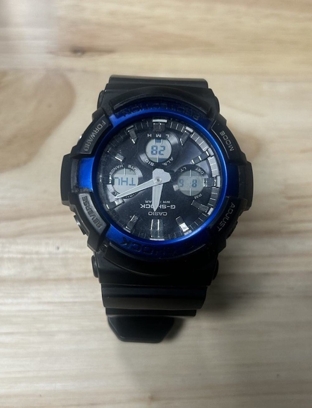 CASIO G-SHOCK Black/Blue Watch